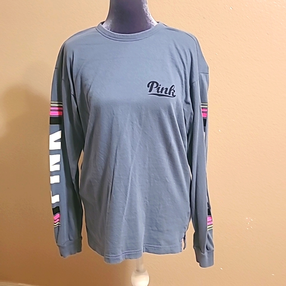 PINK XS CREW Shirt with Open Back
